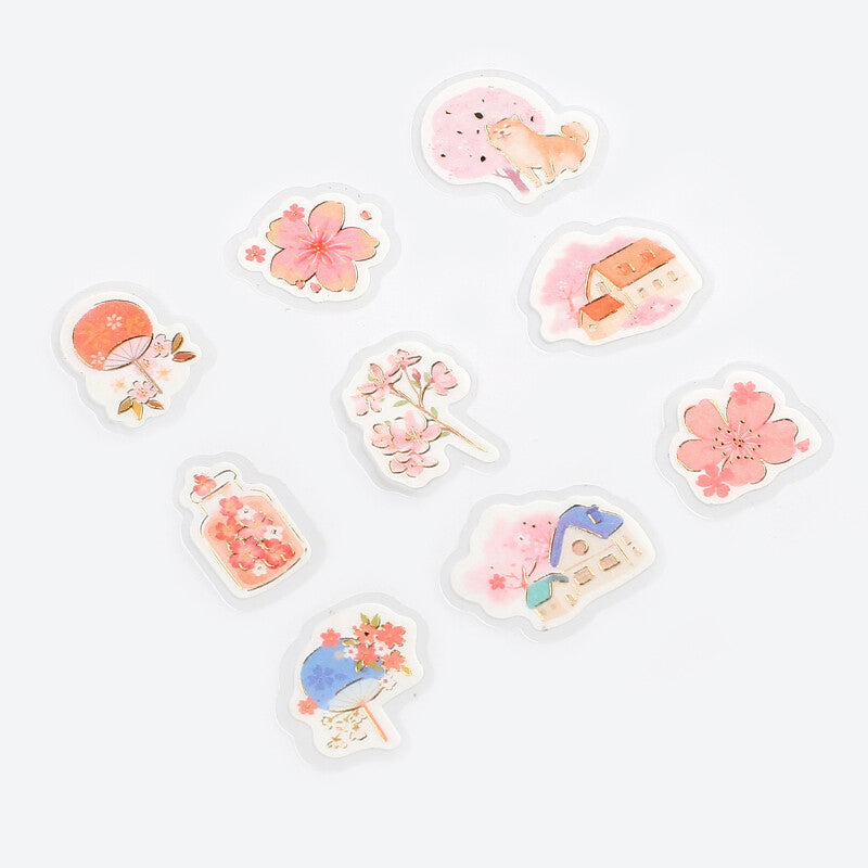 BGM Sakura Countryside Stickers