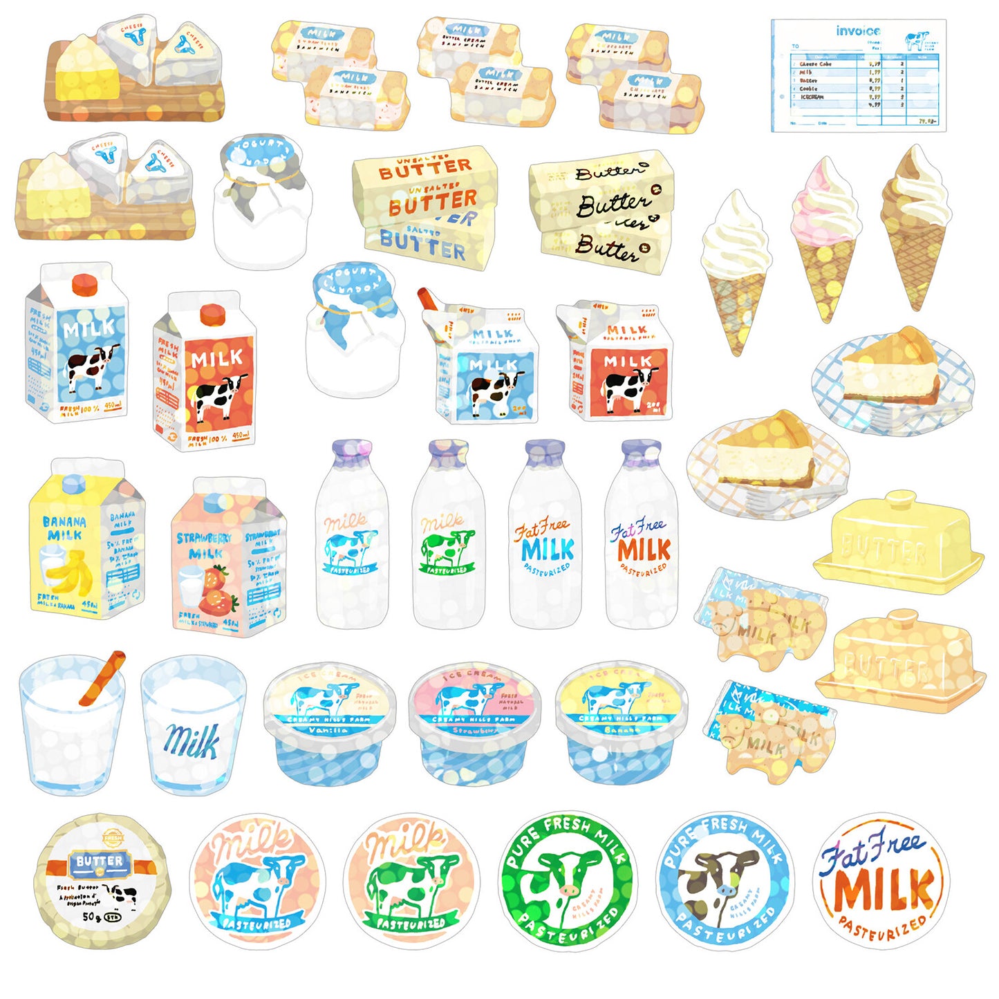 Haco Stickers - Meadow