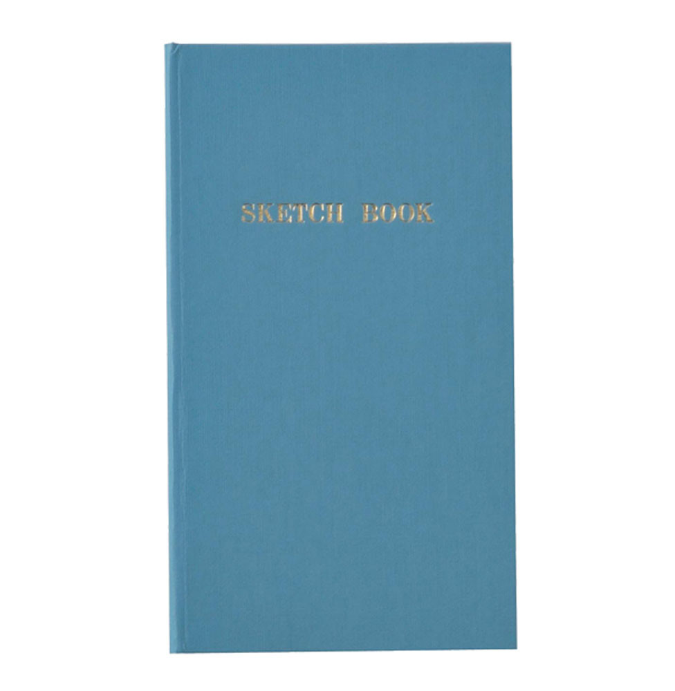 Mini Grid Pocket Notebook (Blue)